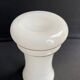 Vase napoleon iii opalescent white opaline