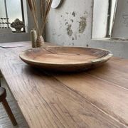 Plat touareg en bois rond XL