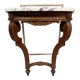 Louis xvi style oak wall console xix eme century