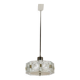 Vintage Sculptural Glass Pendant Lamp by Kamenický Šenov, 1970s