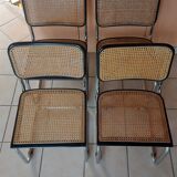 Set of 4 Cesca B32 chairs