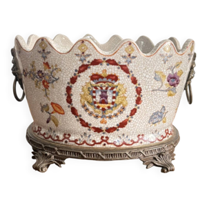 Ancien Jardinière Cache - pot