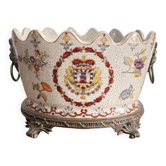 Old Planter Cache Pot Maison Samson 1866 19th Century Company of the Indies