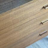 Scandinavian teak chest of drawers