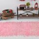 3x10 Dusty Pink Vintage Runner Rug 98x314Cm