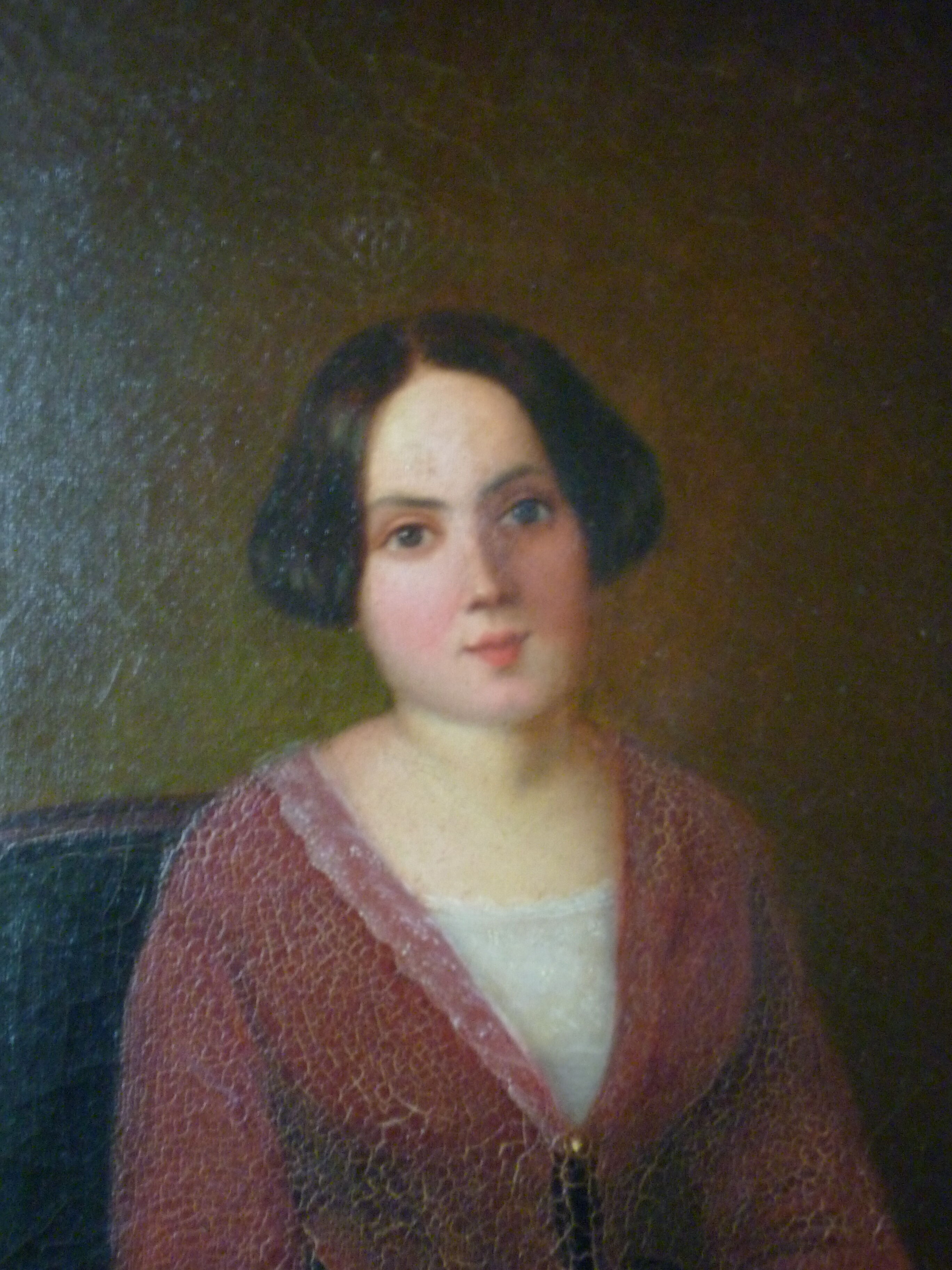 Portrait of a young woman late 19th century