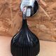 Ancienne Applique E de KARTELL Design Laviani Bakélite Noir + Métal Chromé #B015