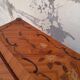 Writing desk back to donkey style Louis XV in rosewood