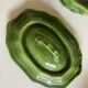 Soup bowl with godrons Aegitna Vallauris glazed earth 1950
