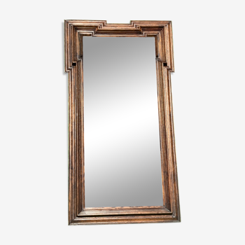 Miroir hollandais en bois « Art Déco » 121 cm