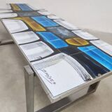 Vintage design Denisco ceramic tile coffee table 1960