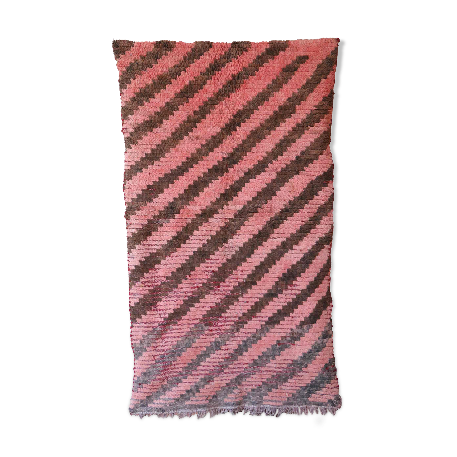 Moroccan pink carpet - 101 x 175 cm