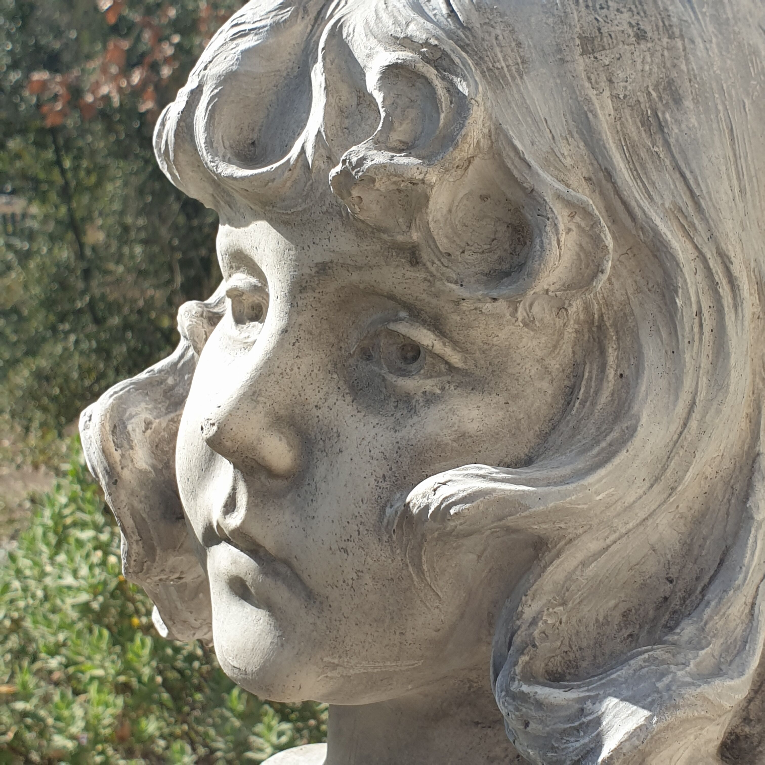 Bust Child in Platre