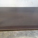 2-storey coffee table on vintage 60s wheels