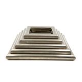 Ziggurat-shaped stacked trays / vide poche sculpture, Italy 1970s