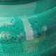 Round ceramic planter Rimini Bright Green Aldo Londi Bitossi 1970
