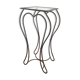 Wrought iron pedestal table