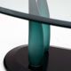 Vintage Italian Murano Glass Coffee Table by Seguso, 1989