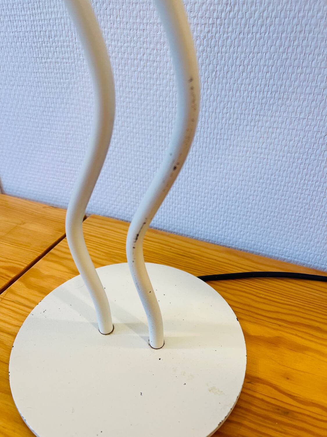 Pair of postmodern lamps from the 1980s.
