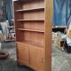 Bibliothèque vintage scandinave