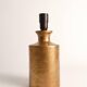 Gold Glazed Ceramic Table Lamp by Bitossi for Bergboms, 1970's