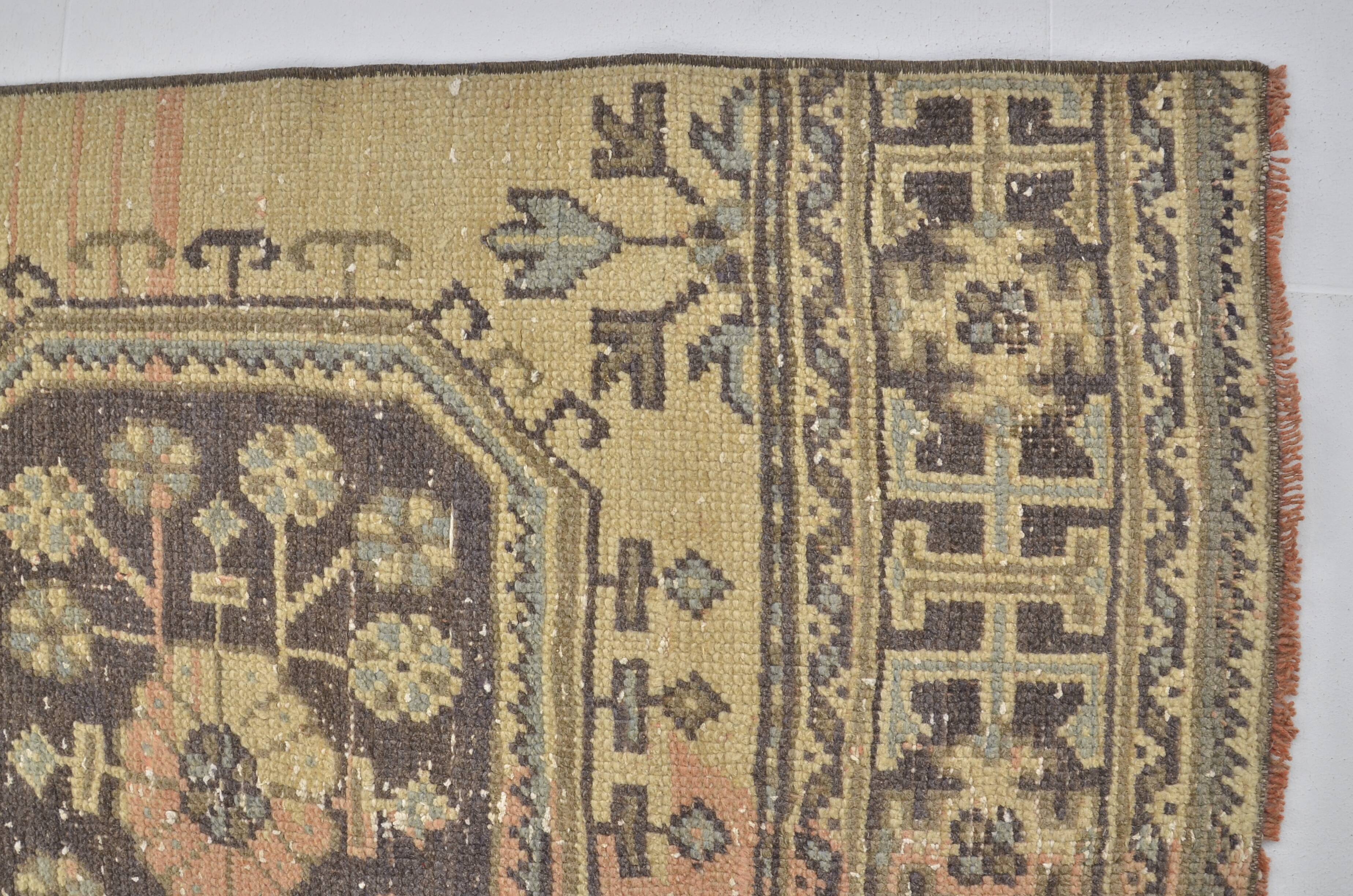 Anatolian Decorative Oushak Runner Rug