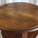 Art Deco style round side table - 40s/50s