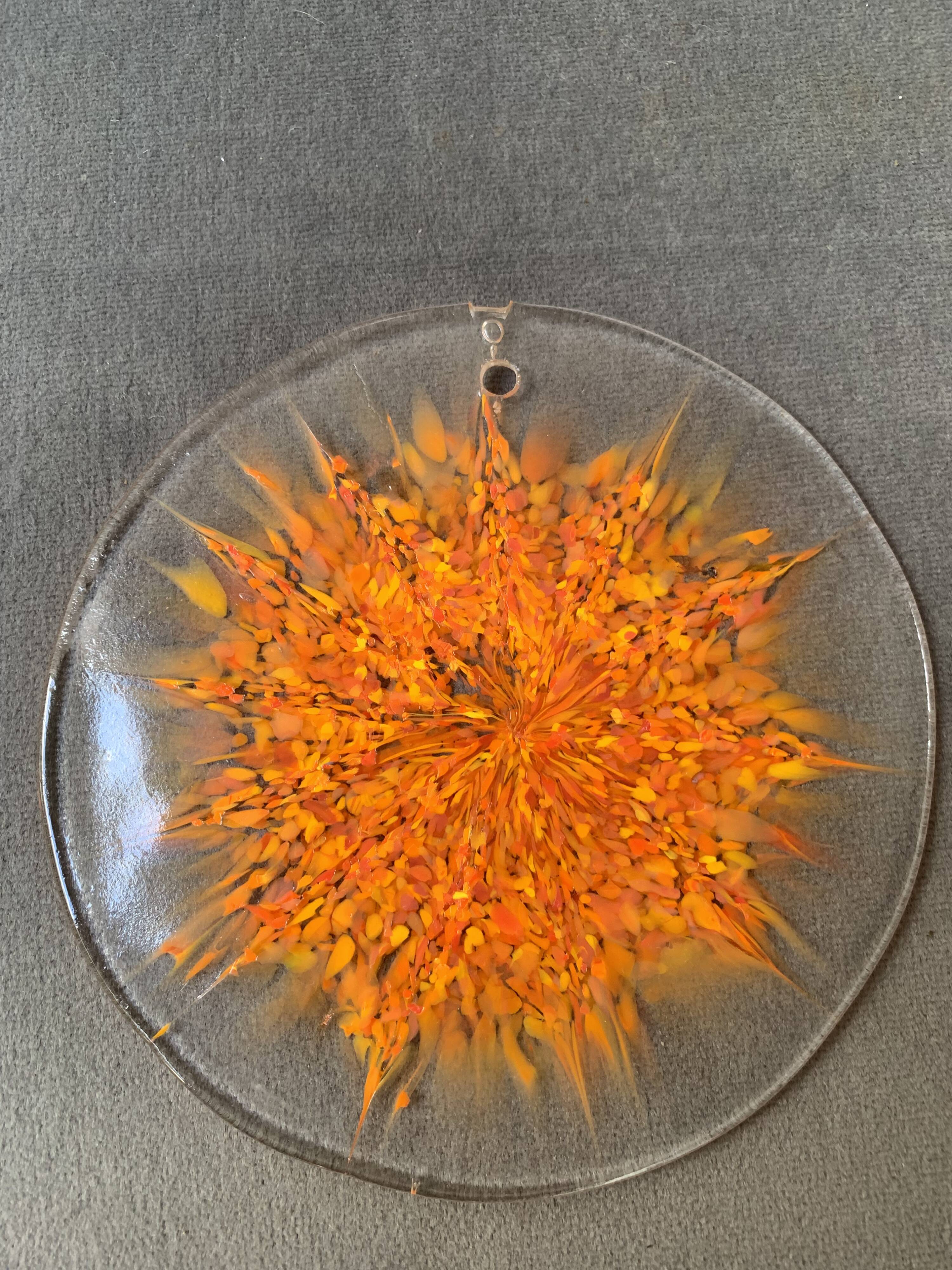 Blown glass chandelier from Murano