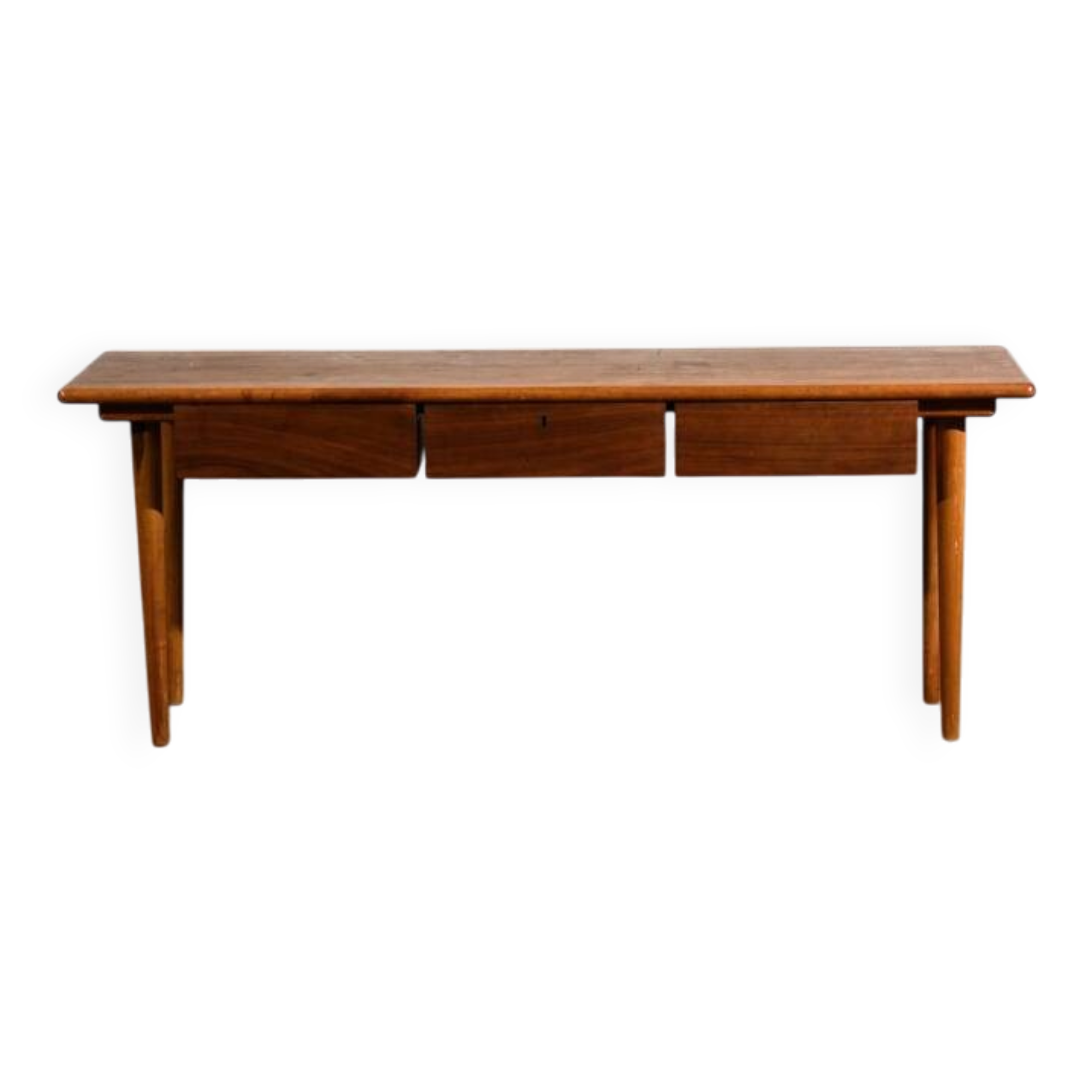 Teak TV console