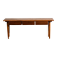 Teak TV console
