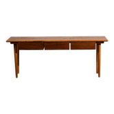 Teak TV console