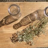 Pair of old milk bottles