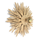 Giant sunburst wall lamp
