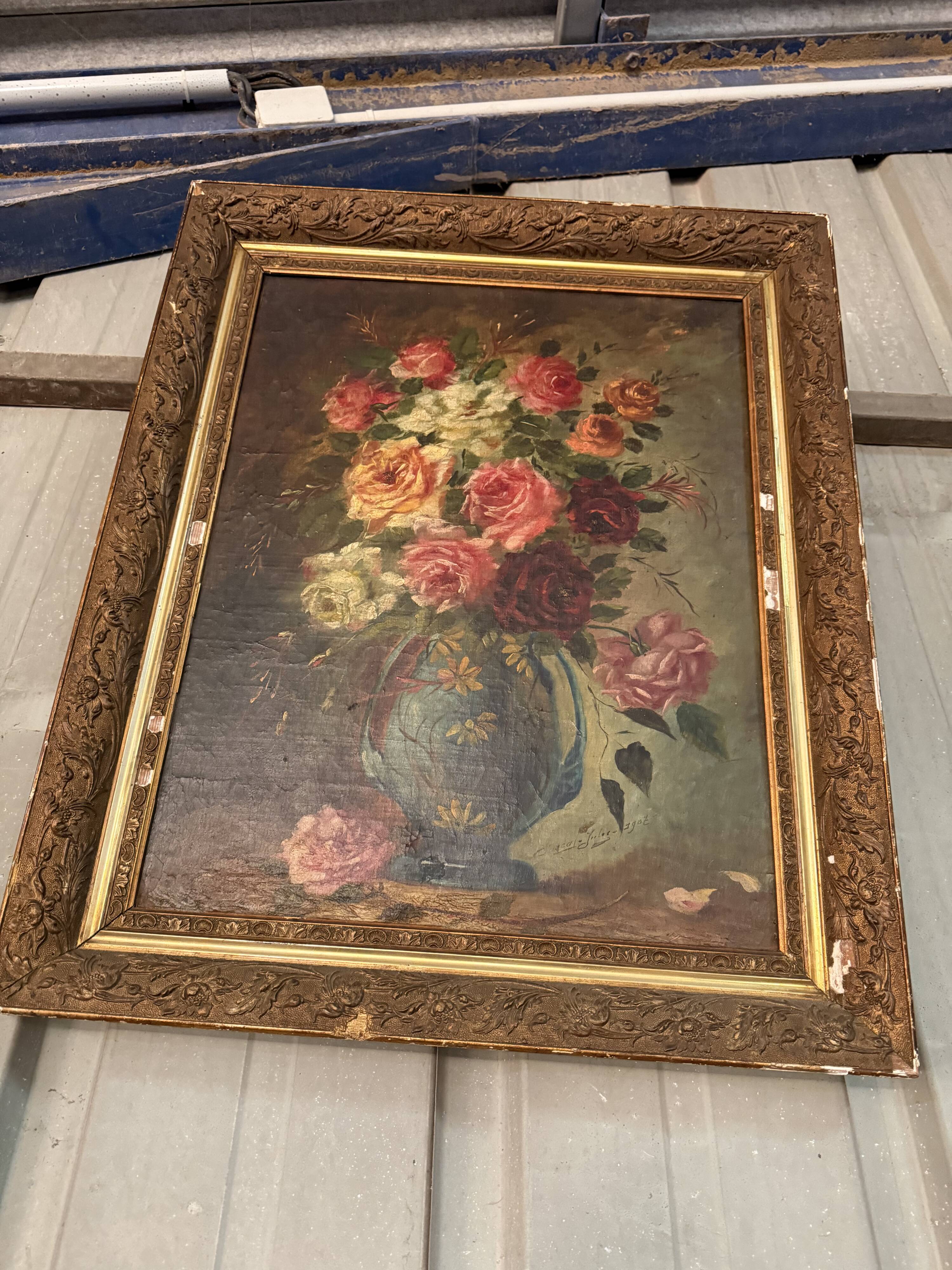 Still life oil on canvas