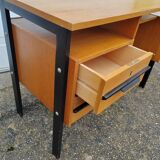 Vintage blond wood desk