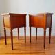 Pair of Louis XVI style bedside tables