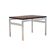 Table basse en verre, design danois, années 1970, designer : Jean Rene