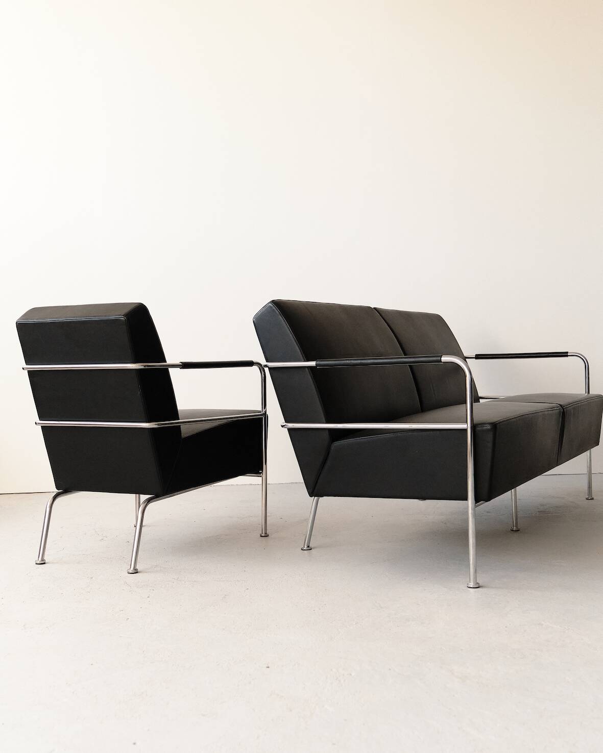 Canapé et fauteuil par Gunilla Allard, années 1990