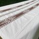 Nappe rectangle vintage réversible  140 X 180