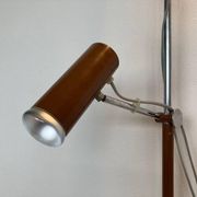 Rare Midcentury Floor to Ceiling Lamp by Josef Hůrka for Napako, 1960s