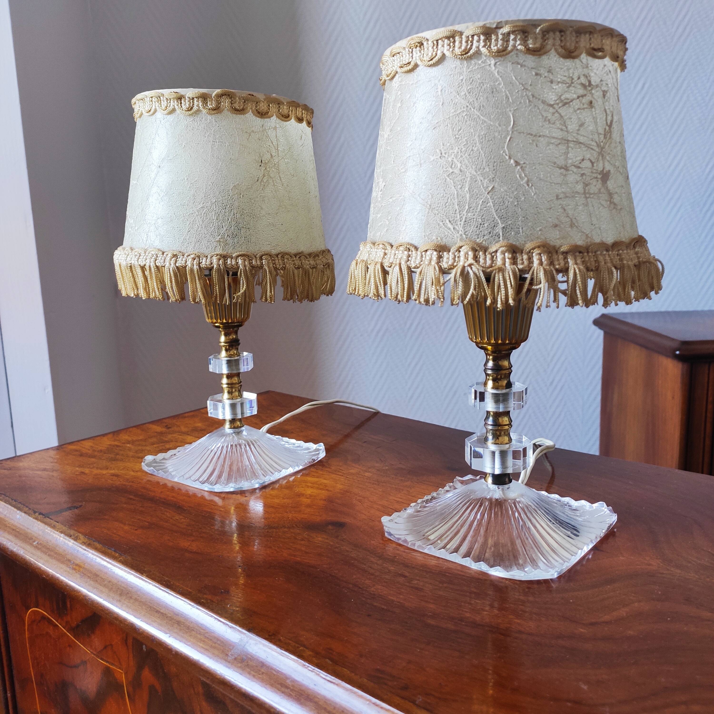 Paire de lampes, 1950