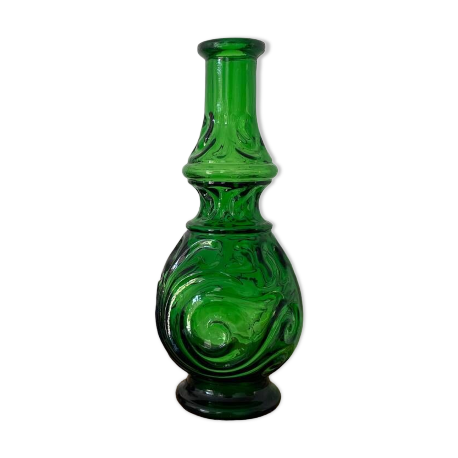 Green vase