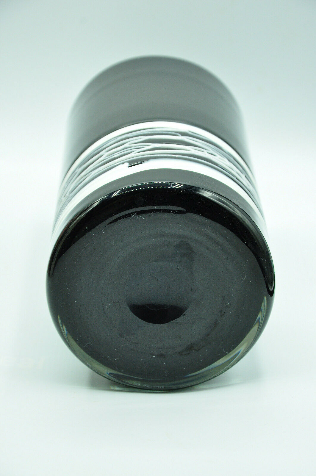 Murano Venice Black Black Contemporary Design Vase