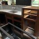 1950s bar in oak and Formica