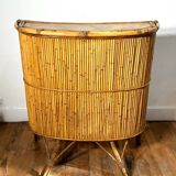 Rattan bar from the 60s/70s