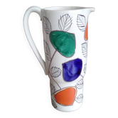 Vintage ceramic with floral pattern