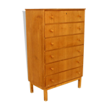 Commode "tallboy" en teck Suède 1960