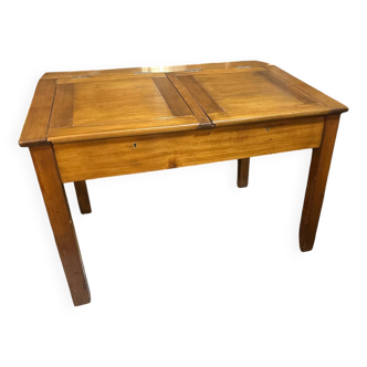 Bureau à pente à double ouvrant