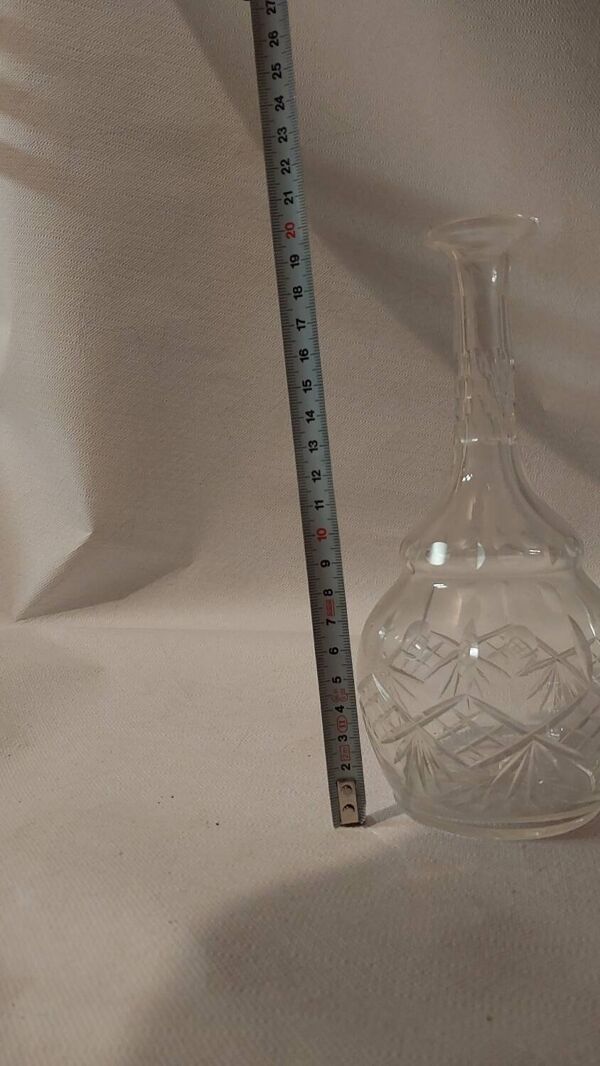 Paire de vases en cristal