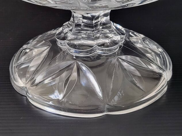 Vintage crystal fruit or candy bowl